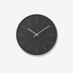 Wood design bedroom clock